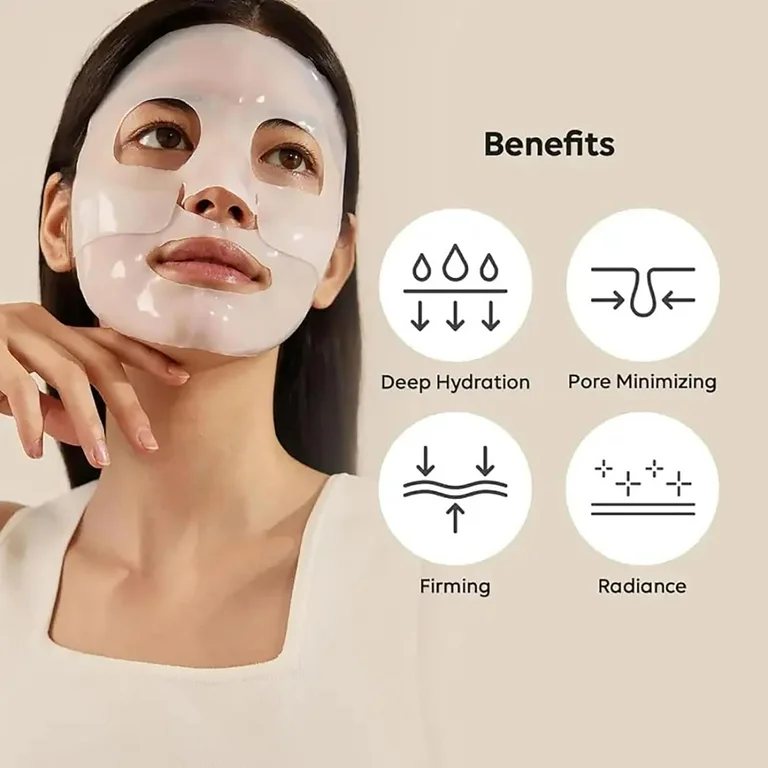 Le' vanity Organic Collagen Face Mask