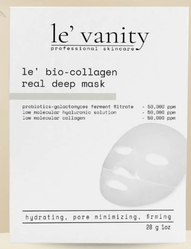 Le' vanity Organic Collagen Face Mask